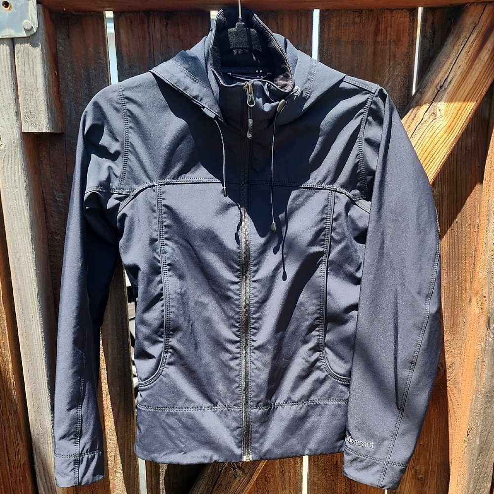 Marmot Standard Collar, Hooded Jacket, Pre-loved In Excellent Condition, Sz. XS